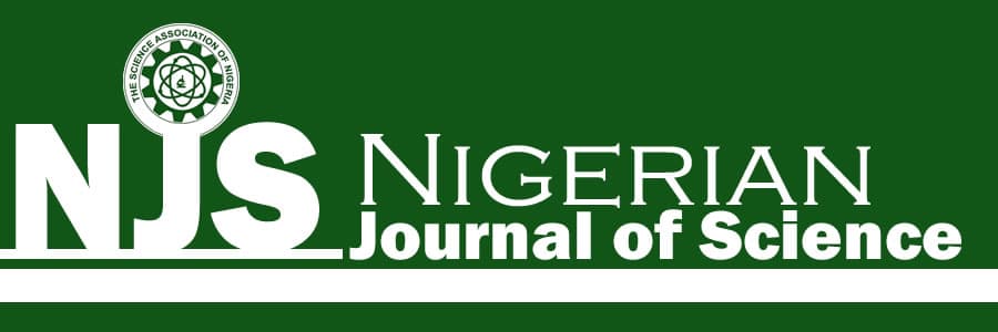 Nigerian Journal of Science - Banner